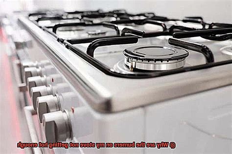 why is my stove not getting hot enough